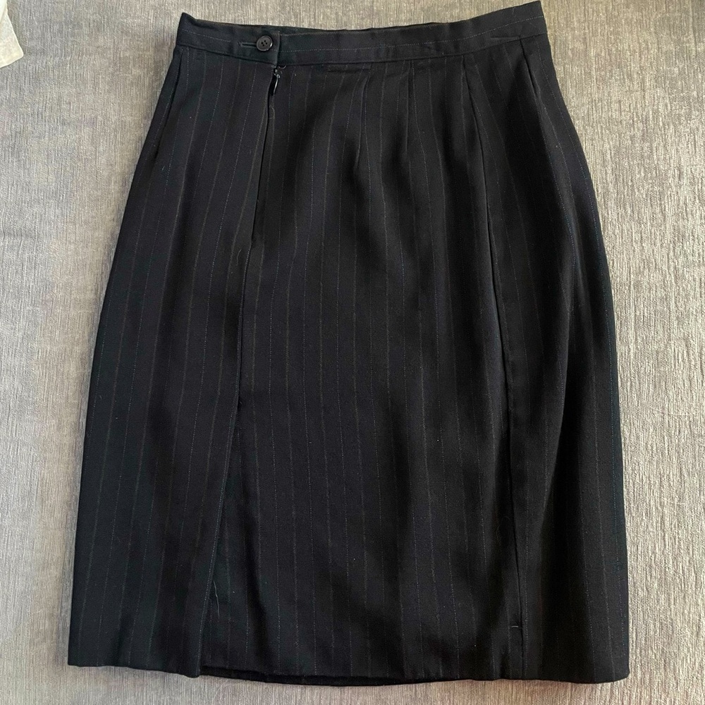 Vintage pinstripe Giorgio Armani Skirt